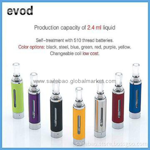2013 color evod with rebuildable bottom coil wholesale